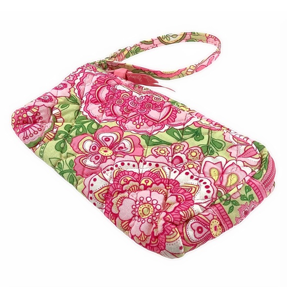 NWOT VERA BRADLEY Small Pink Wristlet—Petal Pink - Picture 3 of 7